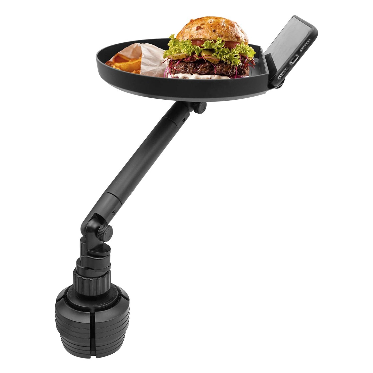 Car Cup Holder Tray with Multi-Purpose Table Design