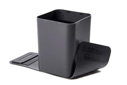 Leakproof Compact Car Trash Can with Anti-Slip Base