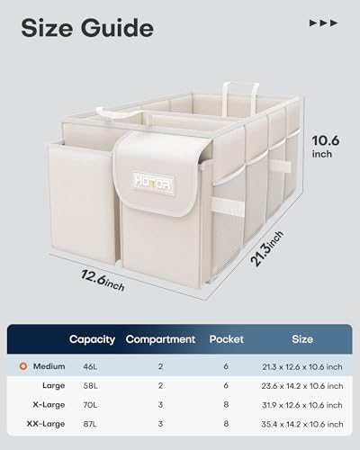 Foldable Car Trunk Organizer for SUVs & Sedans