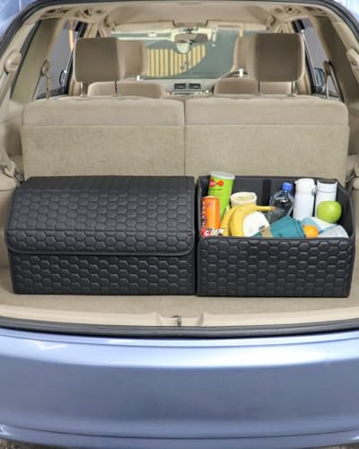 Foldable Car Trunk Organizer with Spacious Storage