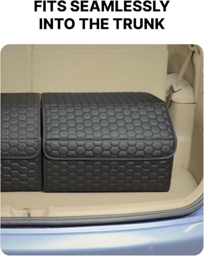 Foldable Car Trunk Organizer with Spacious Storage