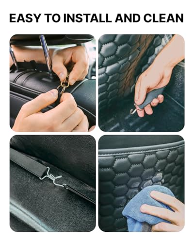 Owleys Back Seat Organizer for Kids with Tablet Holder and 8 Pockets