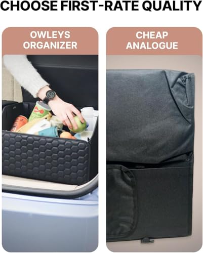 Foldable Car Trunk Organizer with Spacious Storage