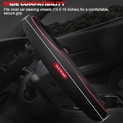 Durable Car Steering Wheel Cover with Comfortable Grip