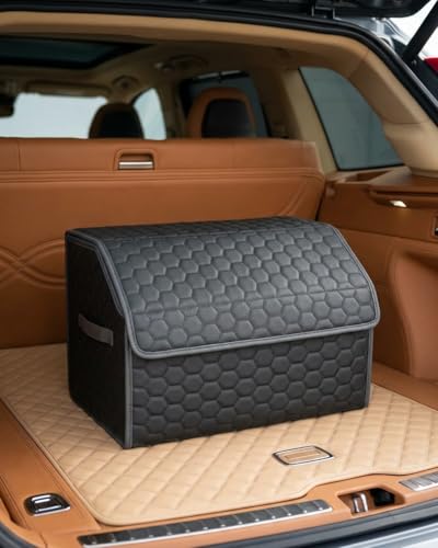 Foldable Car Trunk Organizer with Spacious Storage