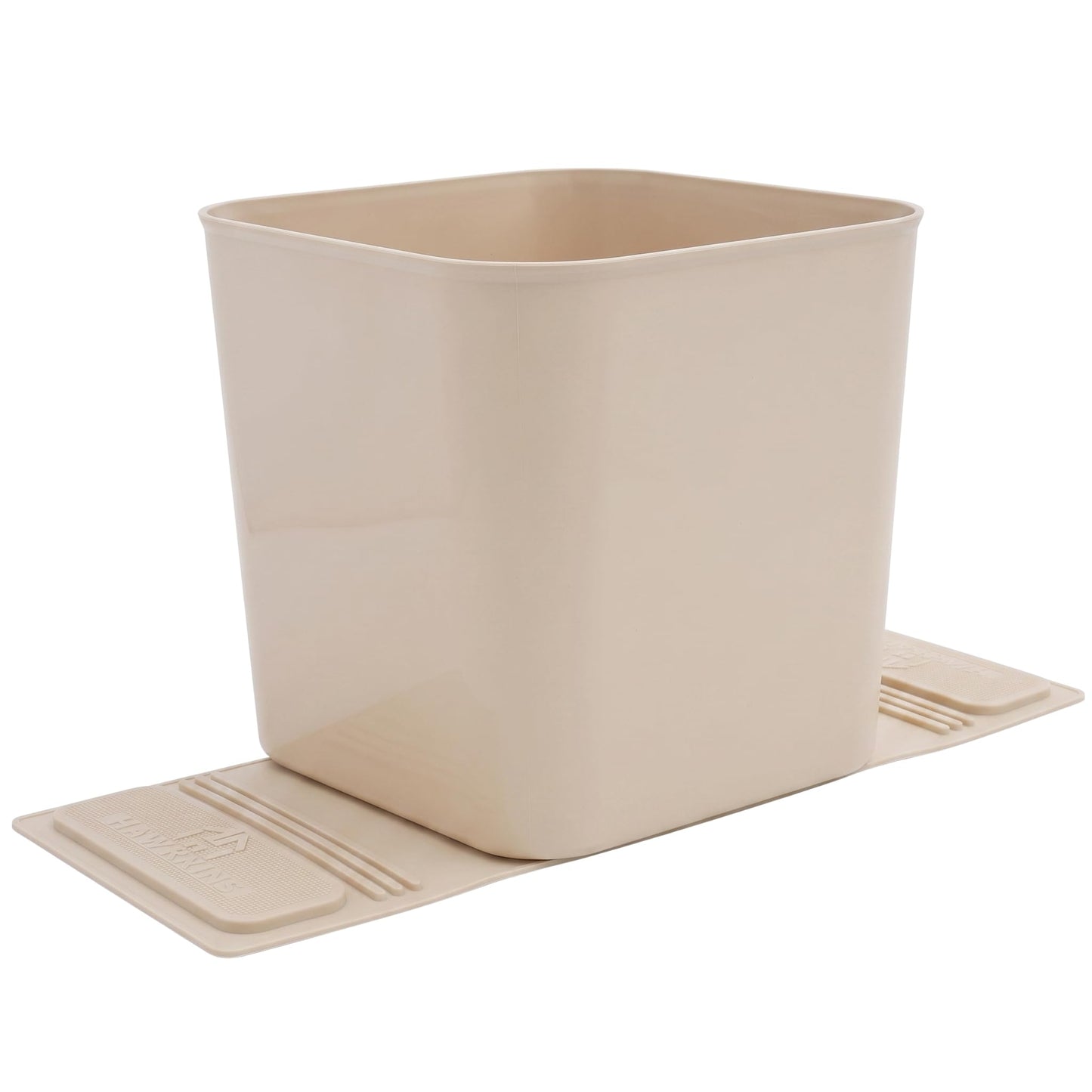 Leakproof Compact Car Trash Can with Anti-Slip Base