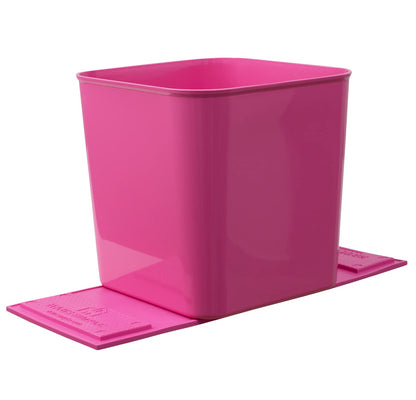 Leakproof Compact Car Trash Can with Anti-Slip Base