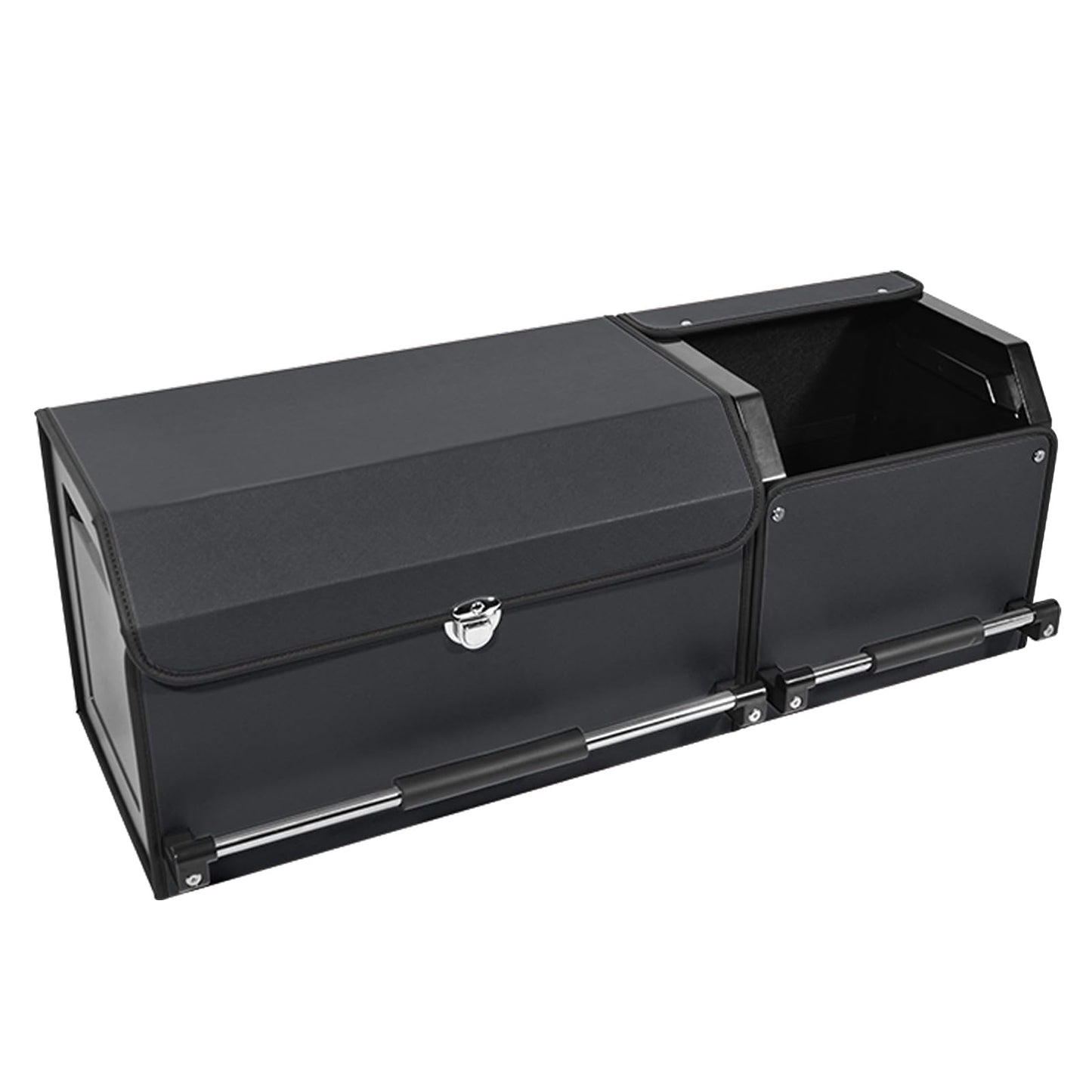 Leather Car Trunk Organizer with Spacious Storage