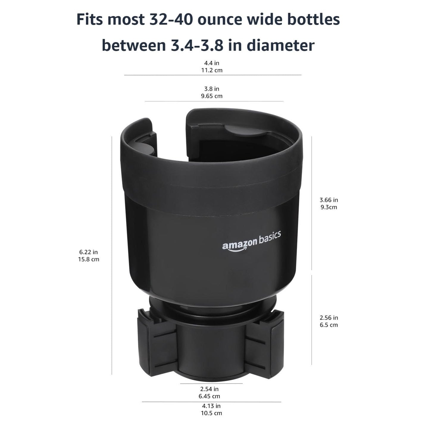 Adjustable Car Cup Holder Expander for Large Bottles