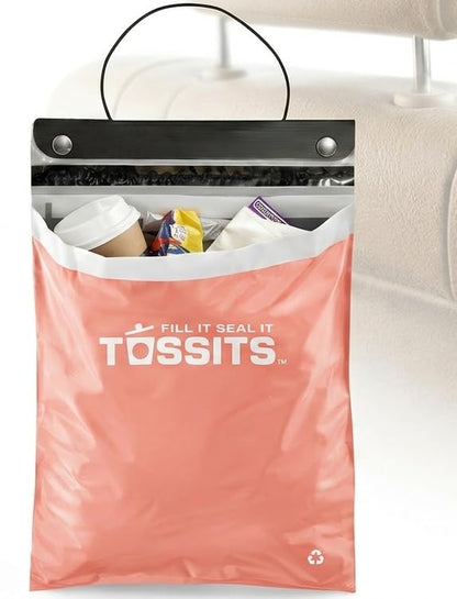 Disposable Hanging Car Trash Bags for Easy Cleanup