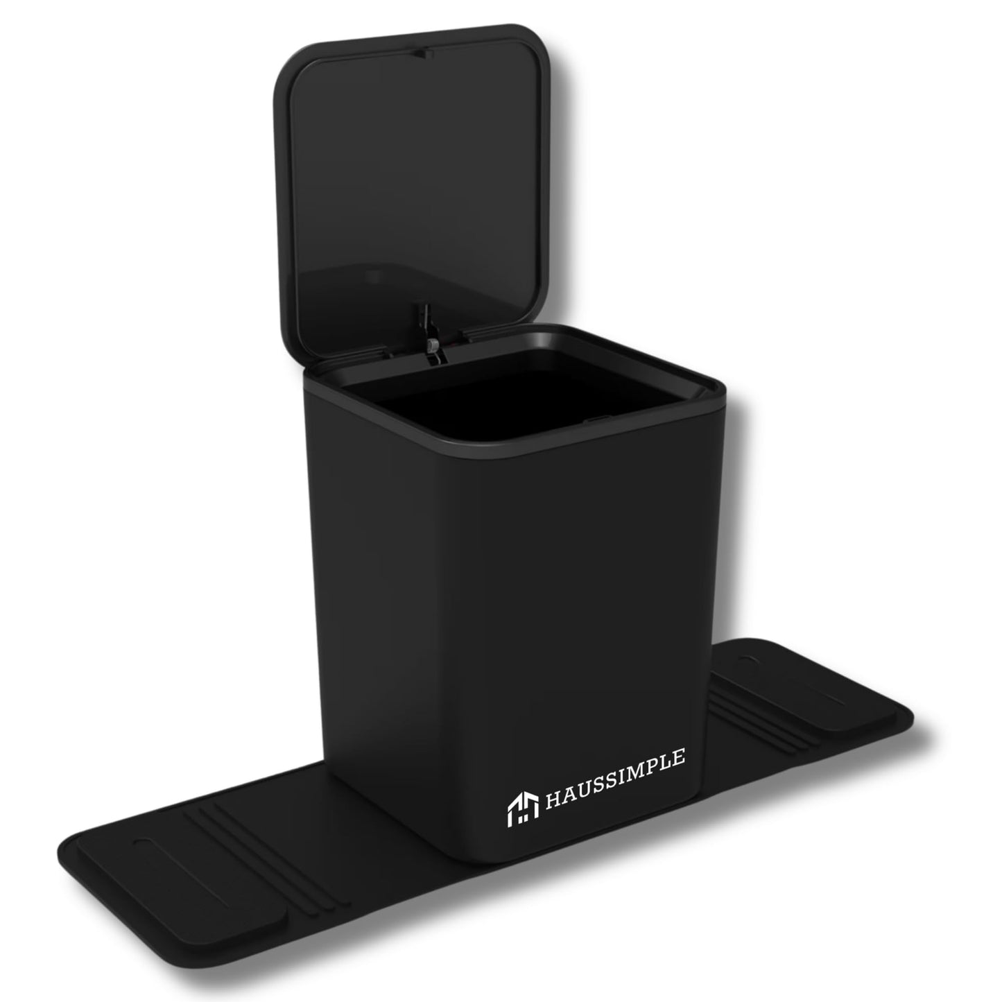 Leakproof Compact Car Trash Can with Anti-Slip Base