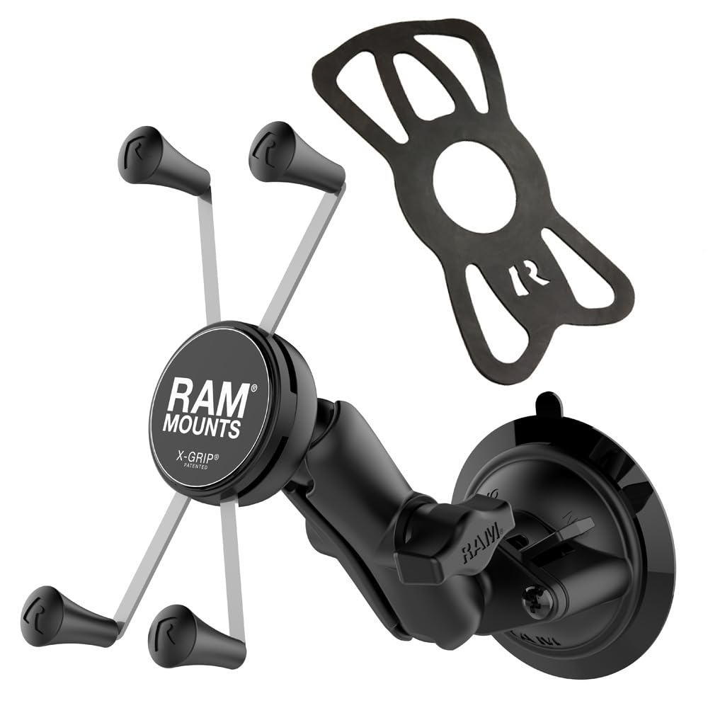 Large X-Grip Phone Mount with Suction Cup Base