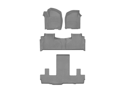 Custom Fit All-Weather Floor Mats Full Set in Cocoa