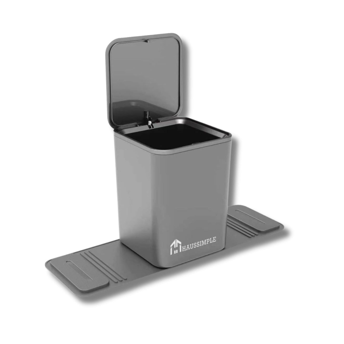 Leakproof Compact Car Trash Can with Anti-Slip Base