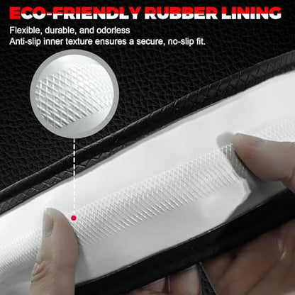Durable Car Steering Wheel Cover with Comfortable Grip