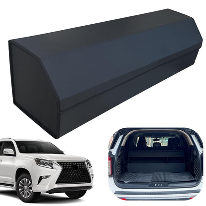 Leather Car Trunk Organizer with Large Storage Capacity
