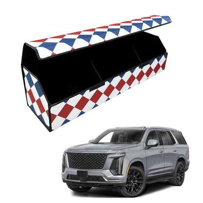Leather Car Trunk Organizer with Large Storage Capacity