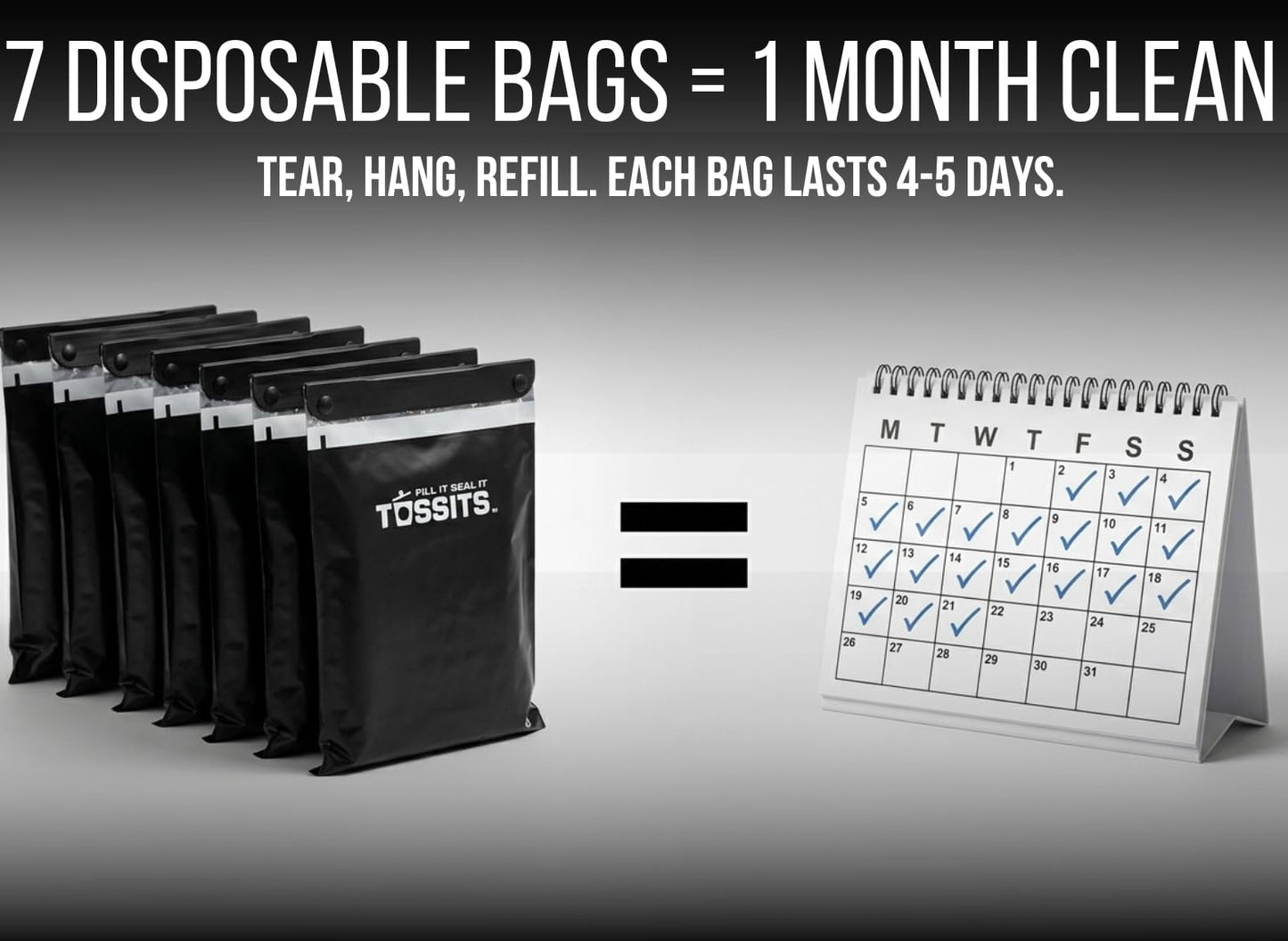Disposable Hanging Car Trash Bags for Easy Cleanup