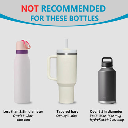 Adjustable Car Cup Holder Expander for Large Bottles