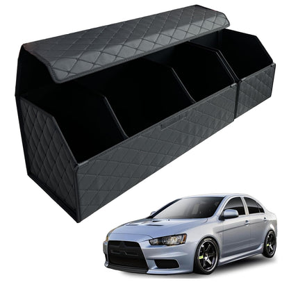 Leather Car Trunk Organizer with Large Storage Capacity