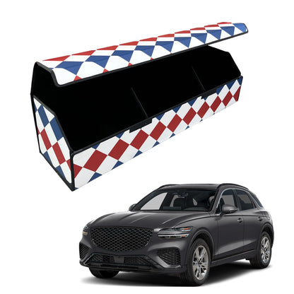 Leather Car Trunk Organizer with Large Storage Capacity