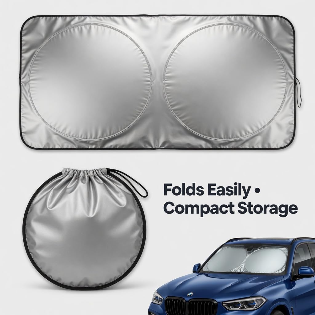 BNYD Car Windshield Sunshade Reflective Sun Visor