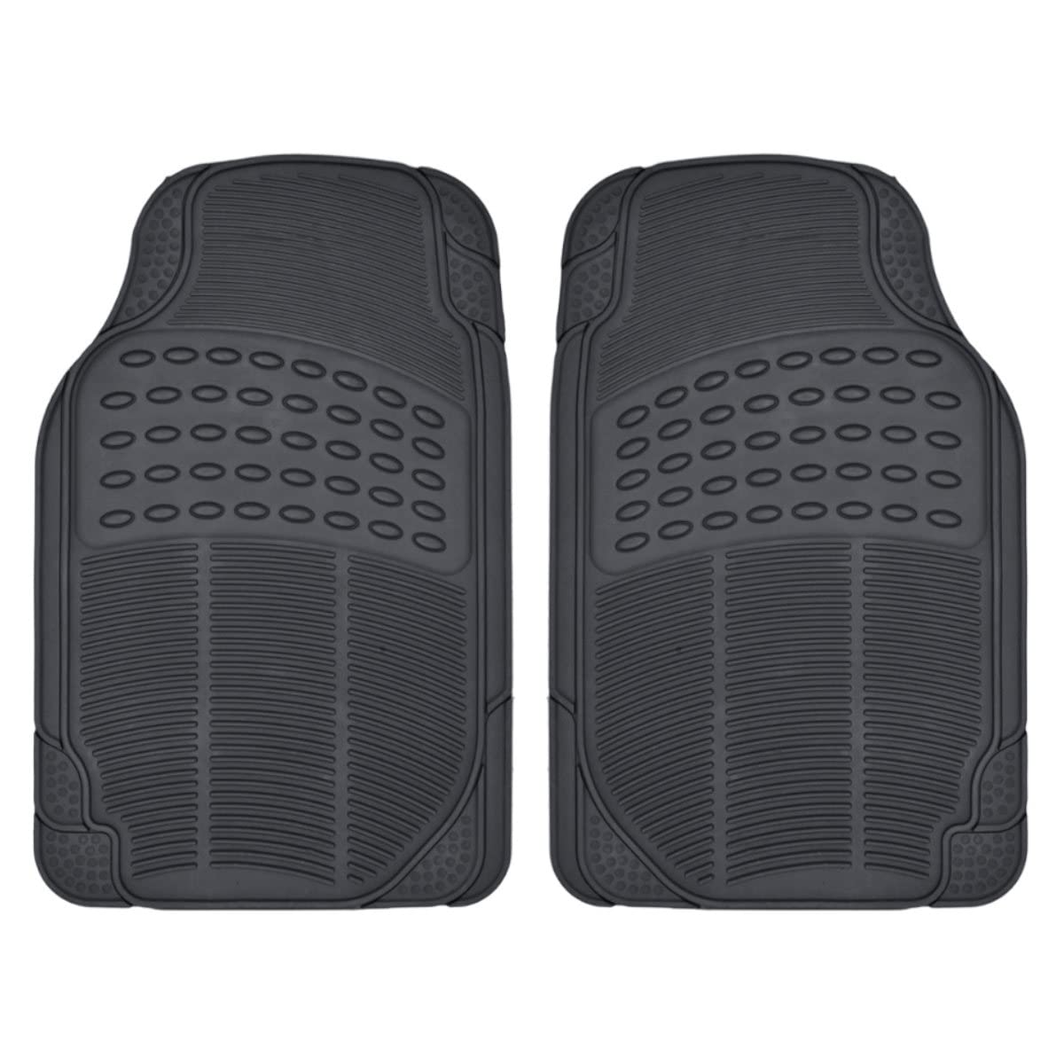 Clear All-Weather Car Floor Mats with Anti-Slip Grip
