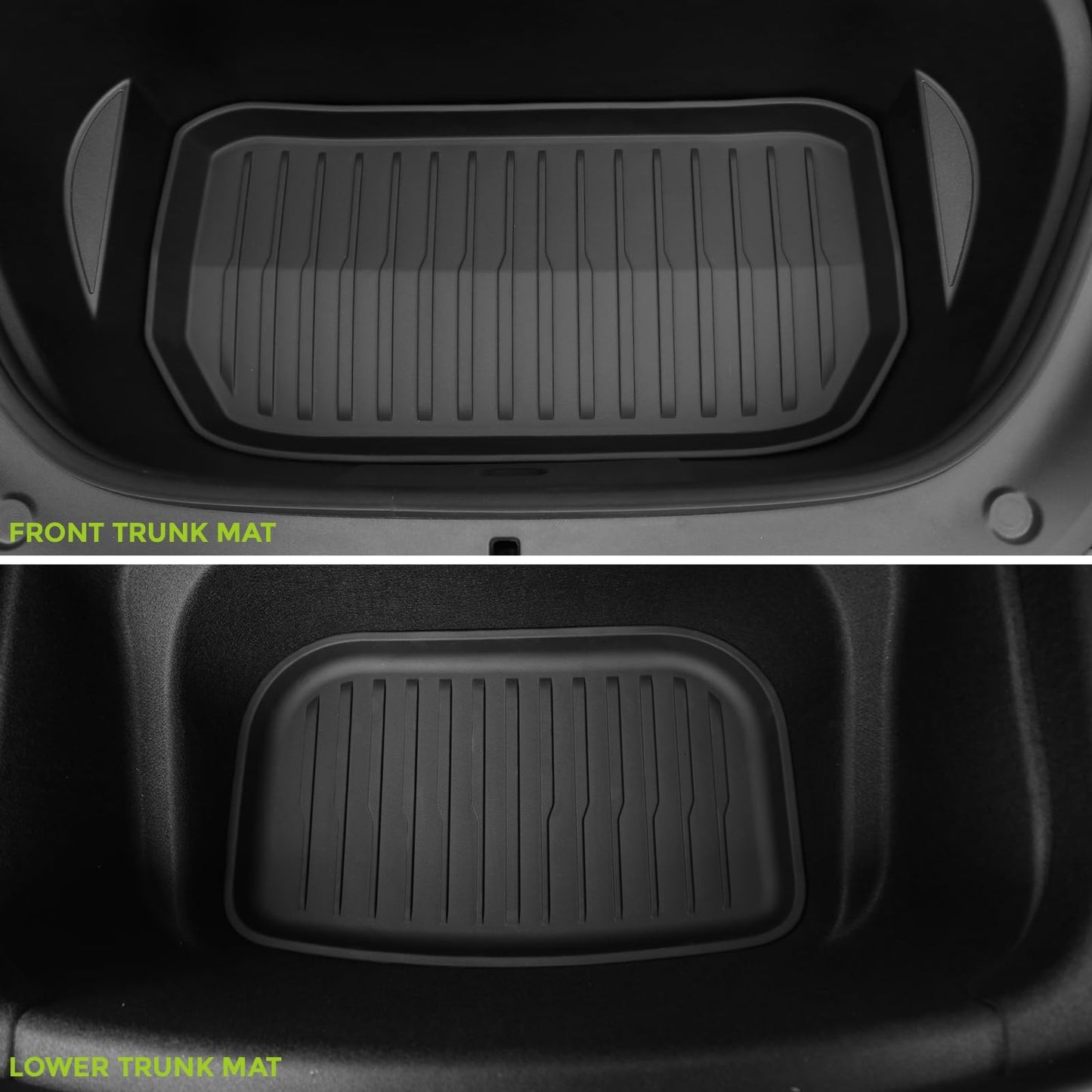 All-Weather Floor Mats Full Set for Electric Vehicles