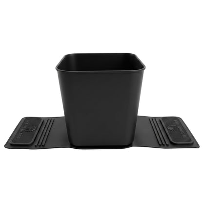 Leakproof Compact Car Trash Can with Anti-Slip Base