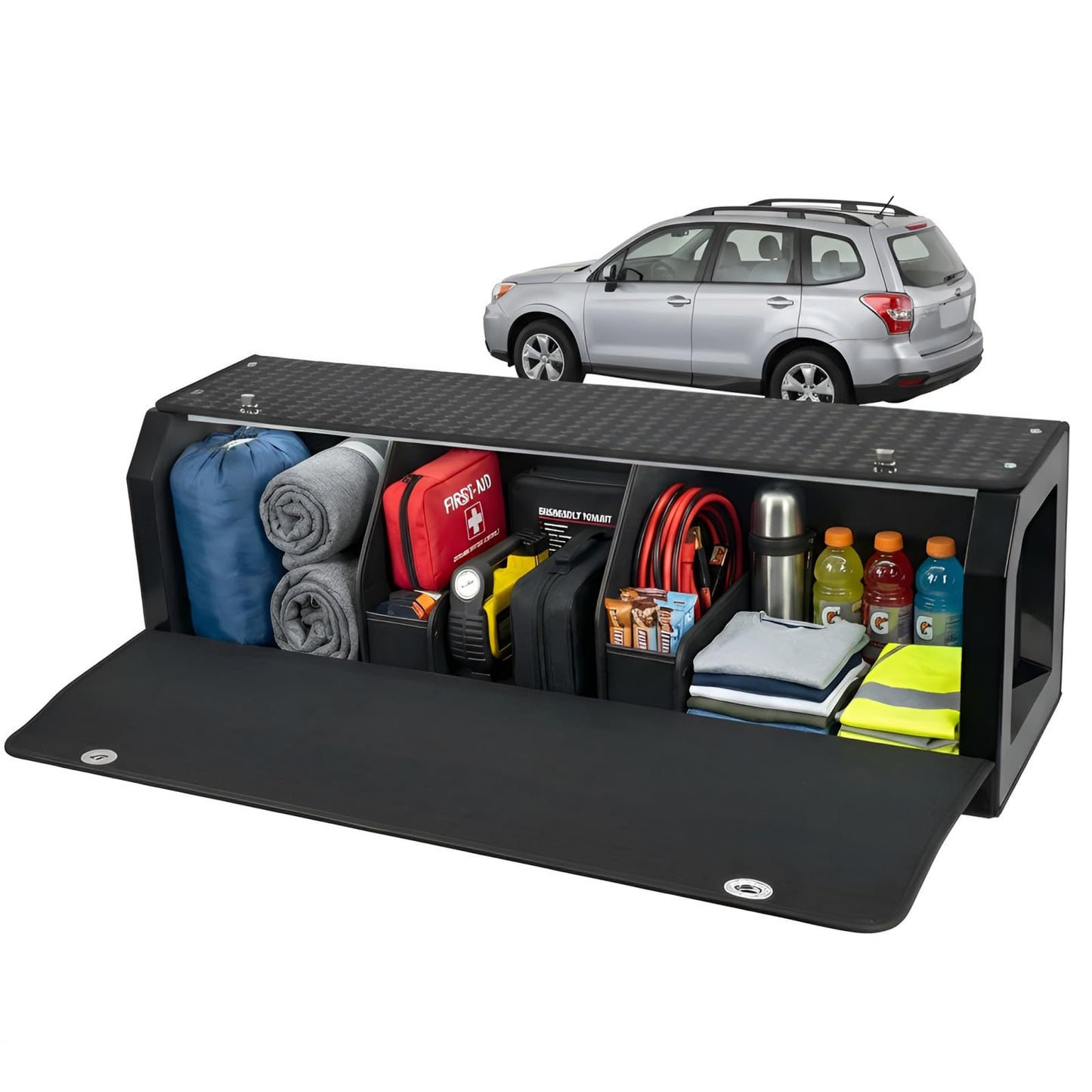Expandable Car Trunk Organizer with Multiple Size Options
