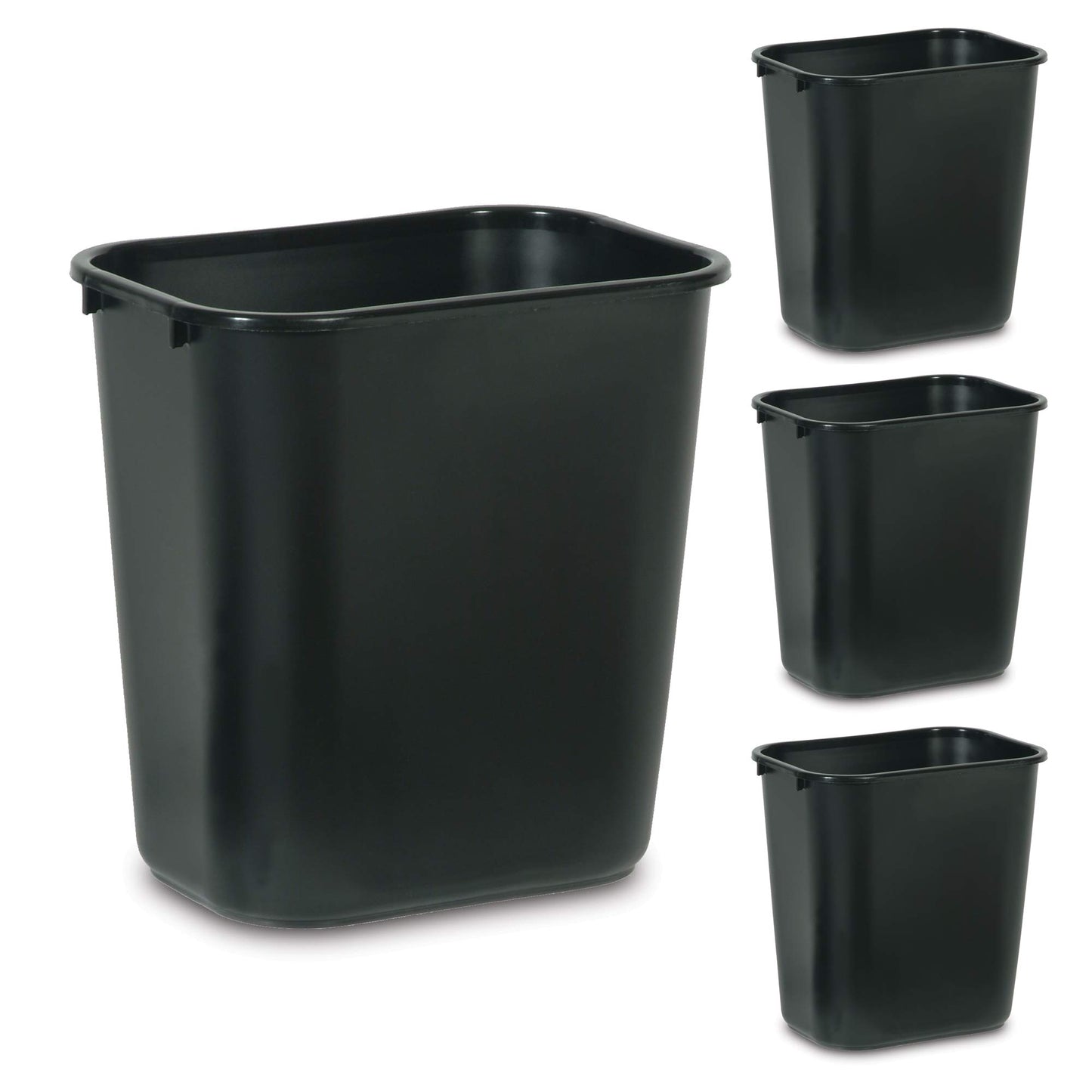 Compact Plastic Wastebasket for Car & Everyday Storage