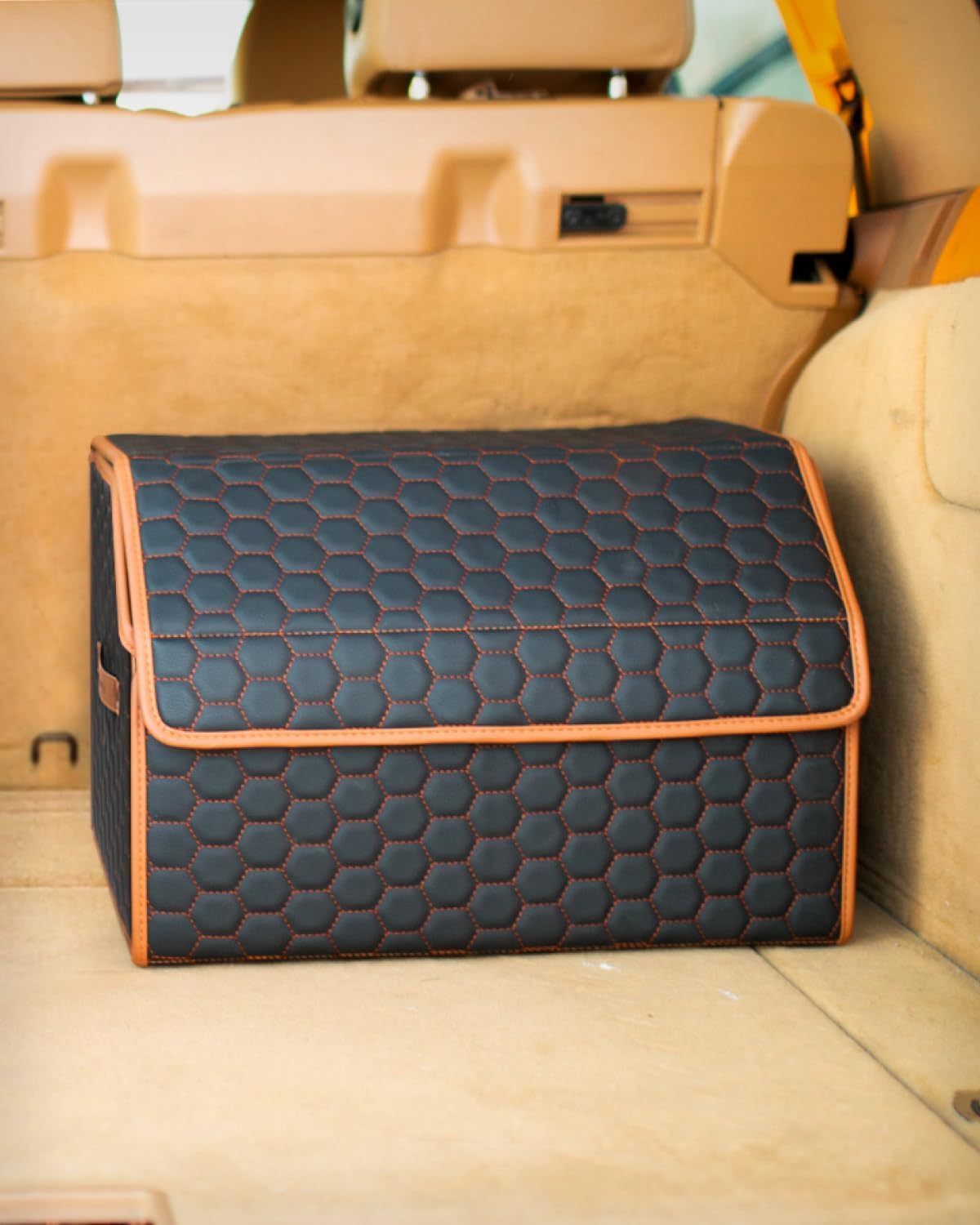 Foldable Car Trunk Organizer with Spacious Storage