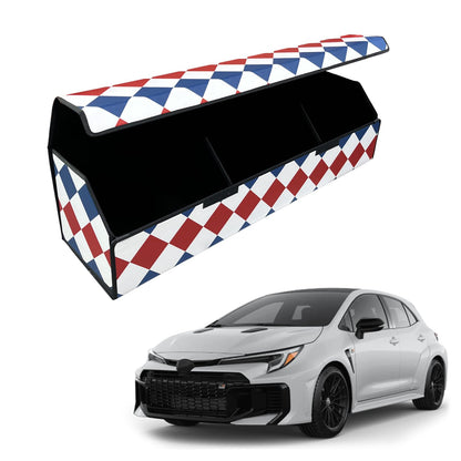 Leather Car Trunk Organizer with Large Storage Capacity