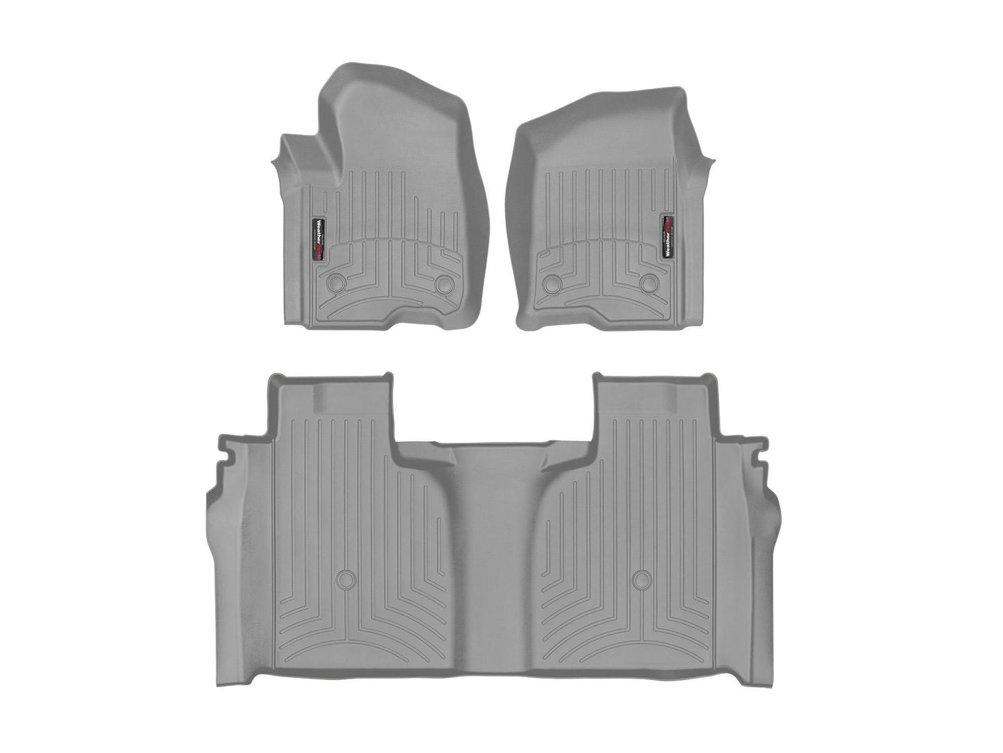 All-Weather Floor Liners for Crew Cab Trucks Full Set