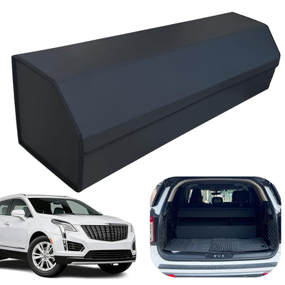 Leather Car Trunk Organizer with Large Storage Capacity