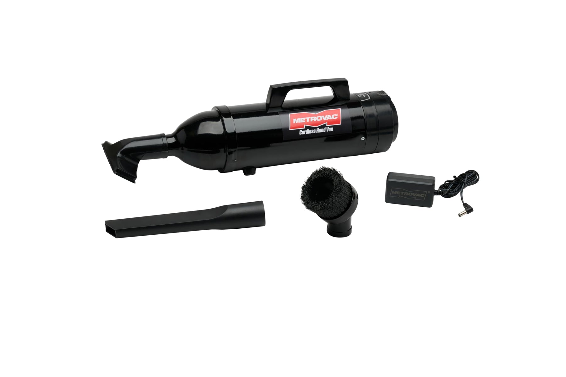 METROVAC Cordless Hand Vac Black & Stainless Steel Vacuum - Variation
