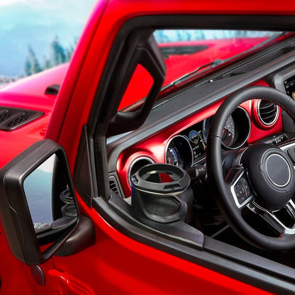 Left-Side Car Cup Holder with Secure Custom Fit