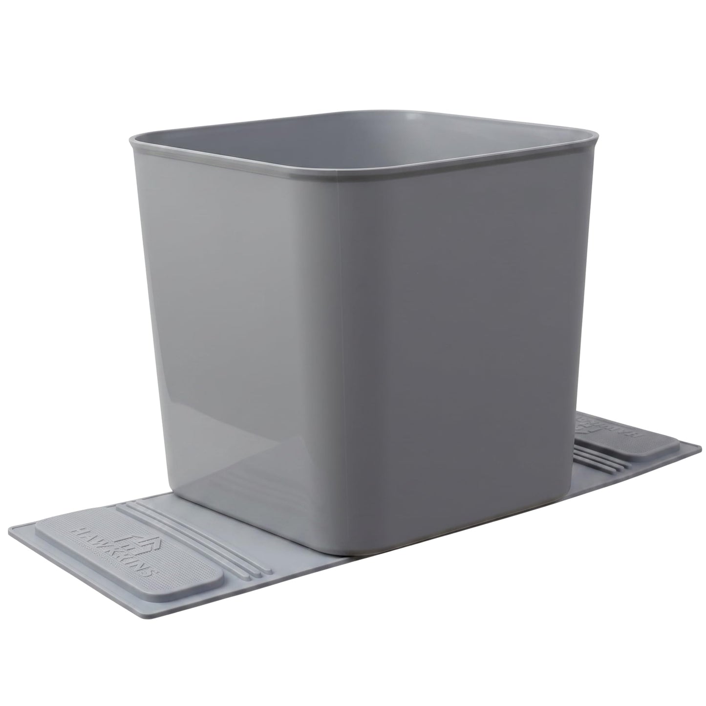 Leakproof Compact Car Trash Can with Anti-Slip Base