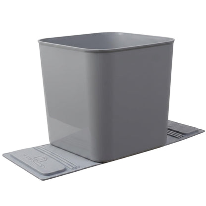 Leakproof Compact Car Trash Can with Anti-Slip Base