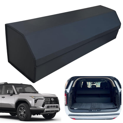 Leather Car Trunk Organizer with Large Storage Capacity