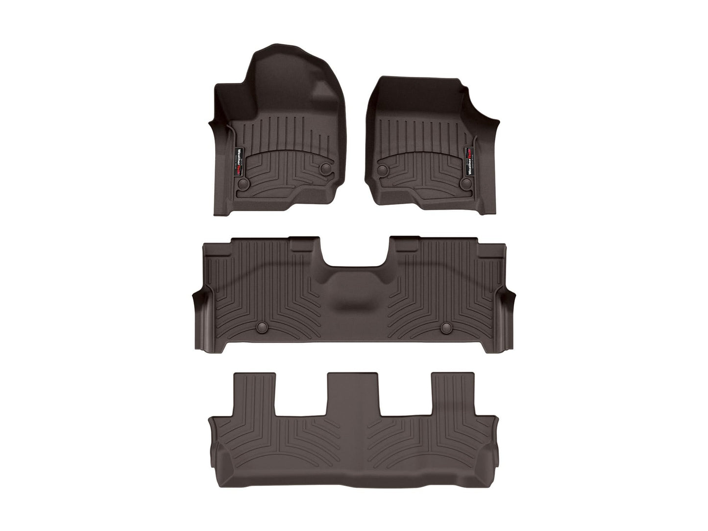 Custom Fit All-Weather Floor Liners Full Set in Grey