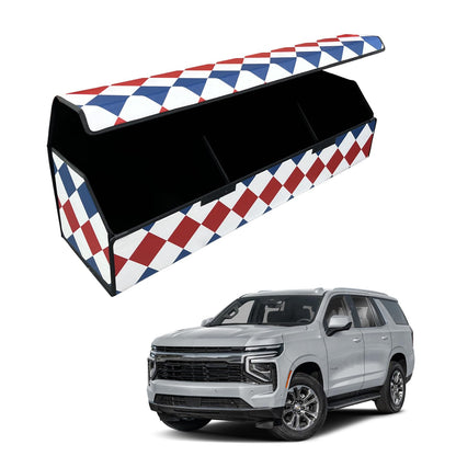 Leather Car Trunk Organizer with Large Storage Capacity