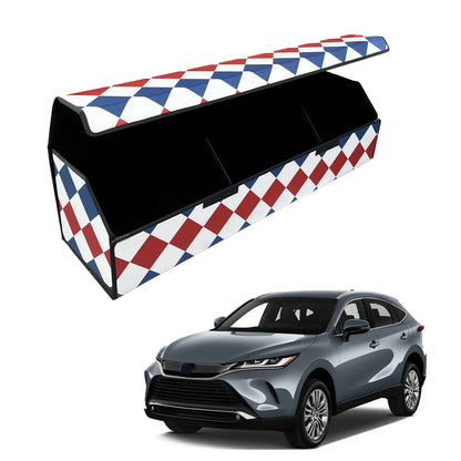 Leather Car Trunk Organizer with Large Storage Capacity
