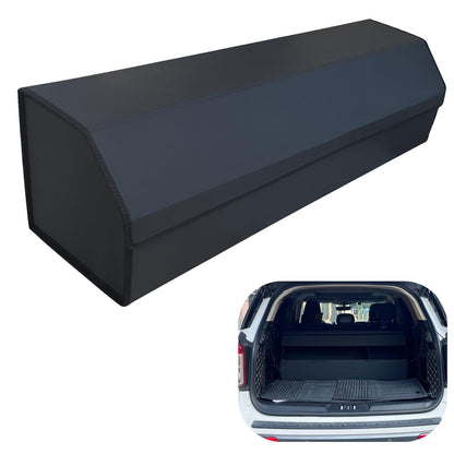 Leather Car Trunk Organizer with Large Storage Capacity