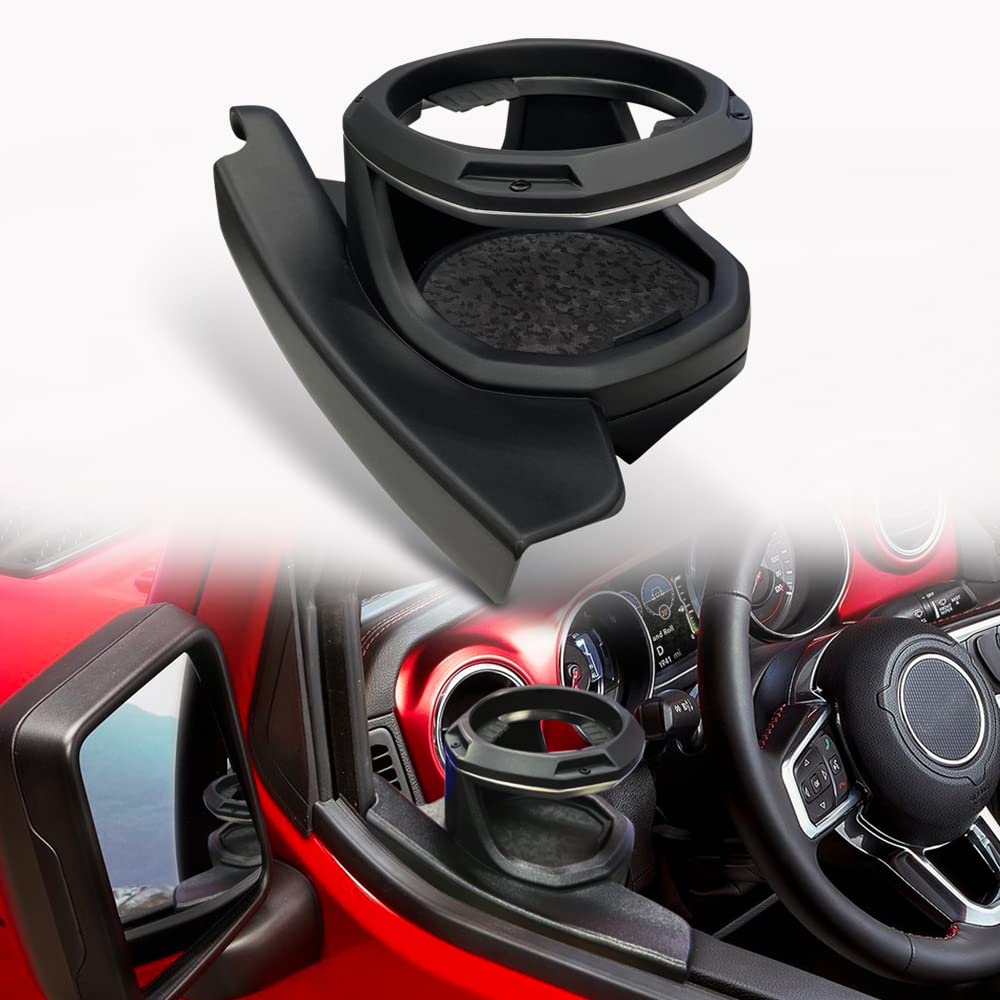 Left-Side Car Cup Holder with Secure Custom Fit