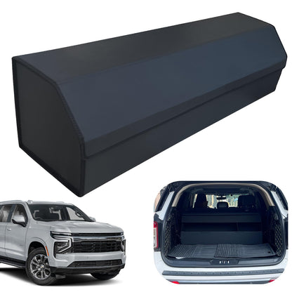 Leather Car Trunk Organizer with Large Storage Capacity