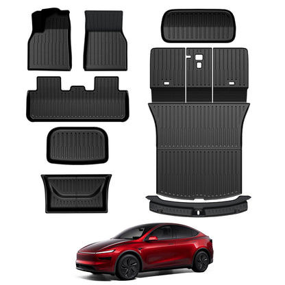 All-Weather Floor Mats Full Set for Electric Vehicles
