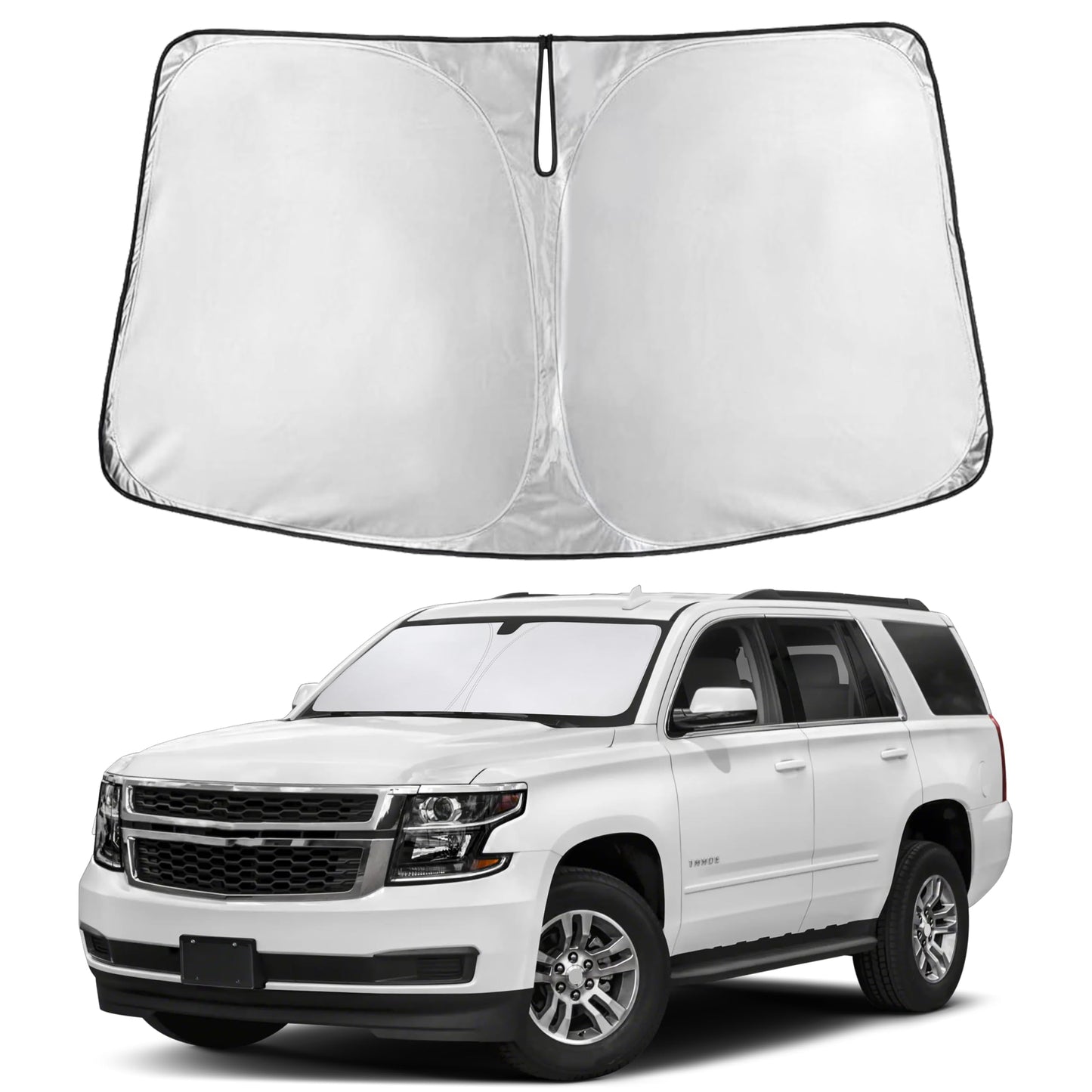 Reflective RV Windshield Sunshade for UV & Heat Protection