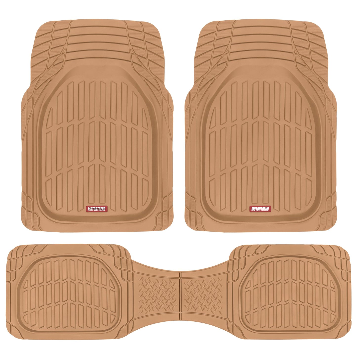 FlexTough All-Weather Floor Mats for Cars and SUVs