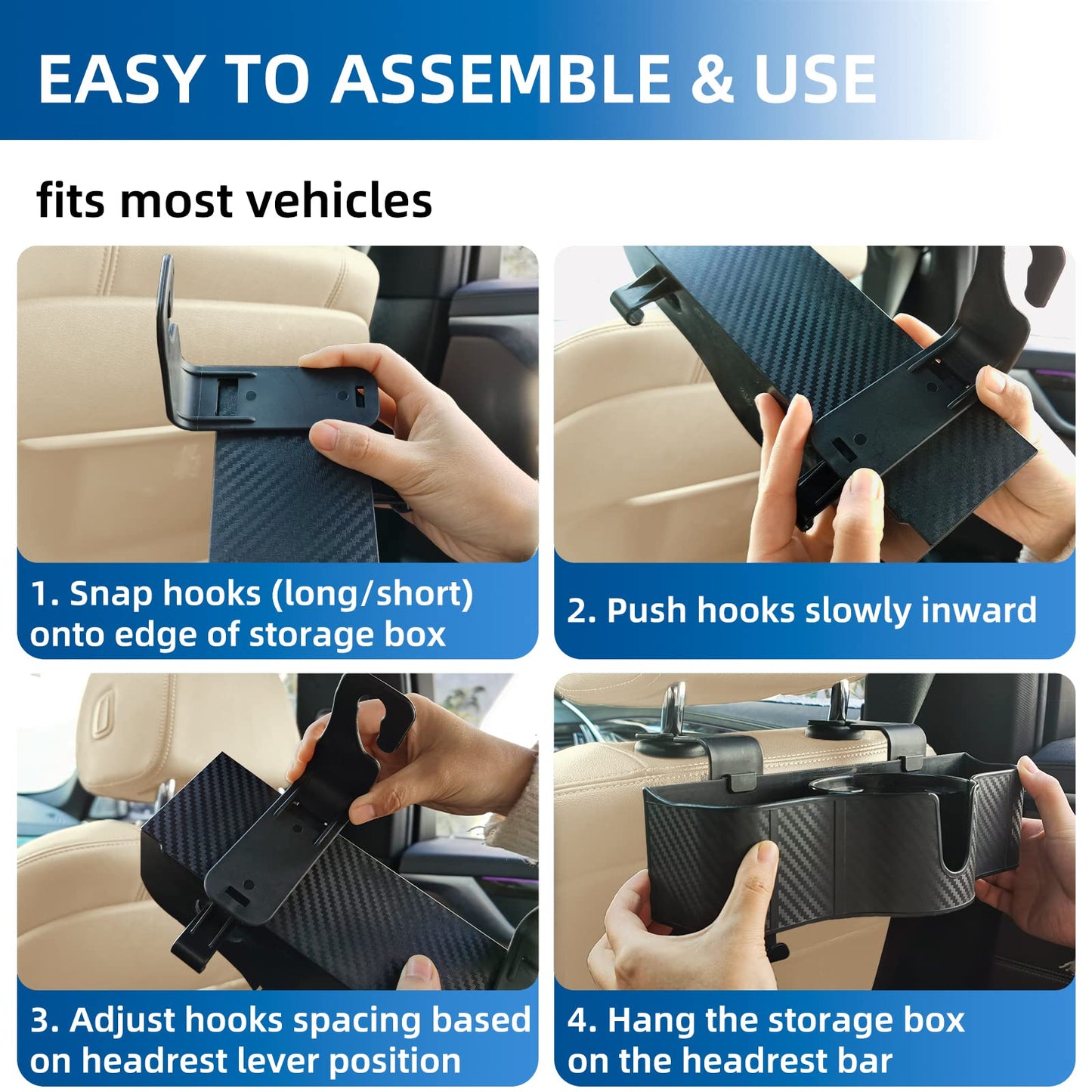 OUSHASAA Backseat Organizer